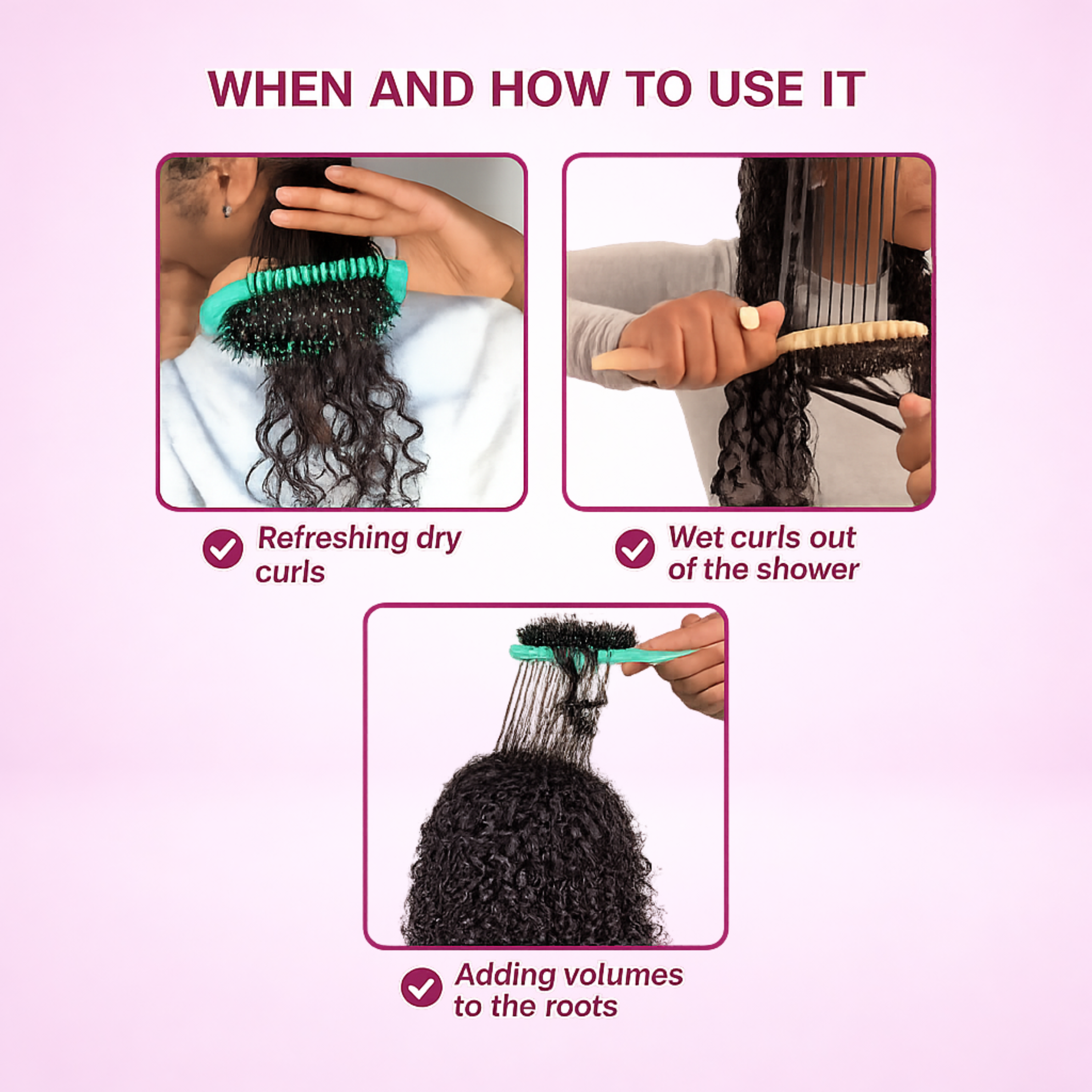 BODIVA's Curl-Defining Brush